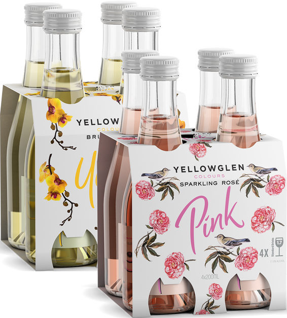 Yellowglen Sparkling Piccolos Wine Case Delivery The Grape Bunch